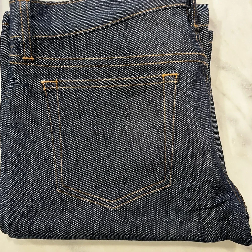 Joe’s Jeans Lety Dark Rinse Slim Straight 2005 Premium Denim size 27, 33” inseam - Picture 2 of 5